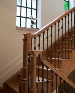 Staircase on Gold Coast in Chicago Chicago staircase