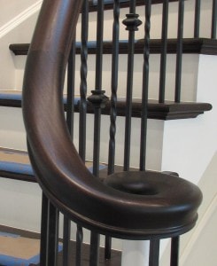 Descending Volute Handcarved