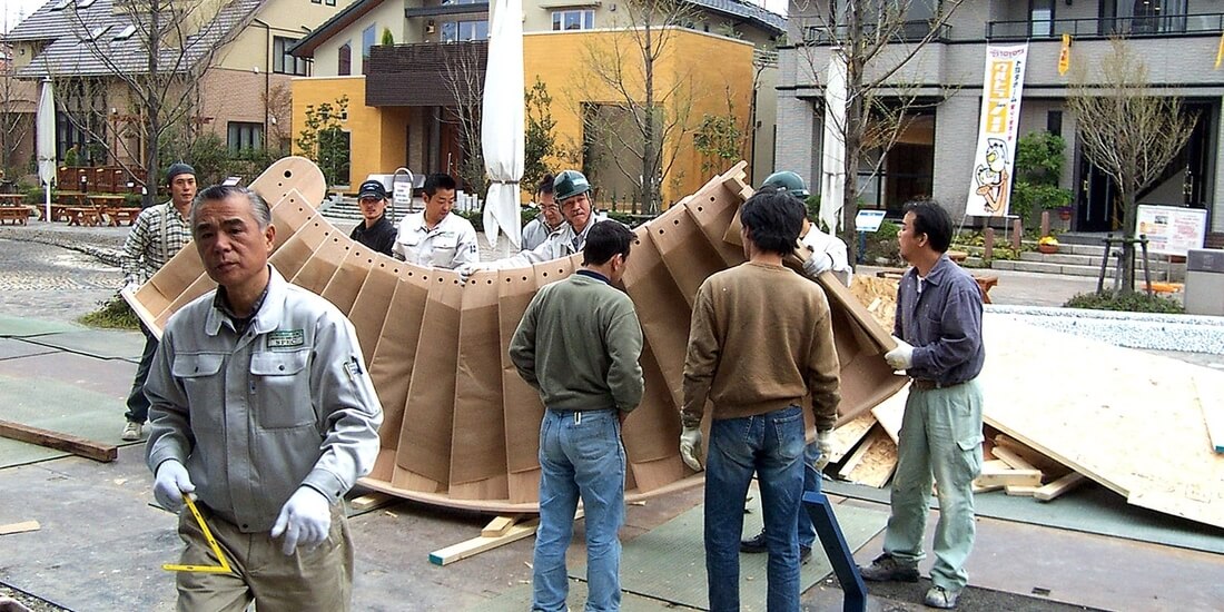 Boston - Working on the newels