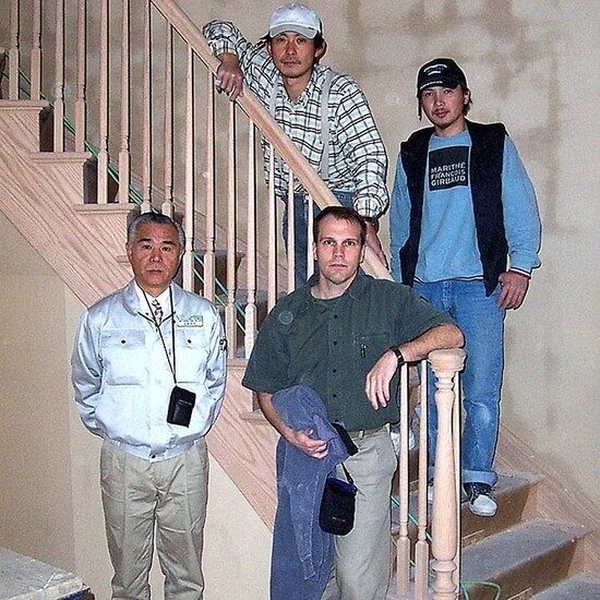 Japan - Installation team