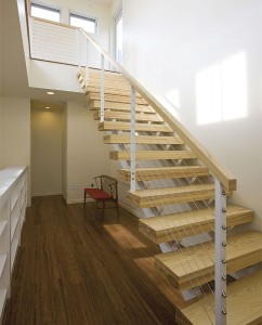 Designed Stairs staircase in the Museum of Science and Industry Smart Home