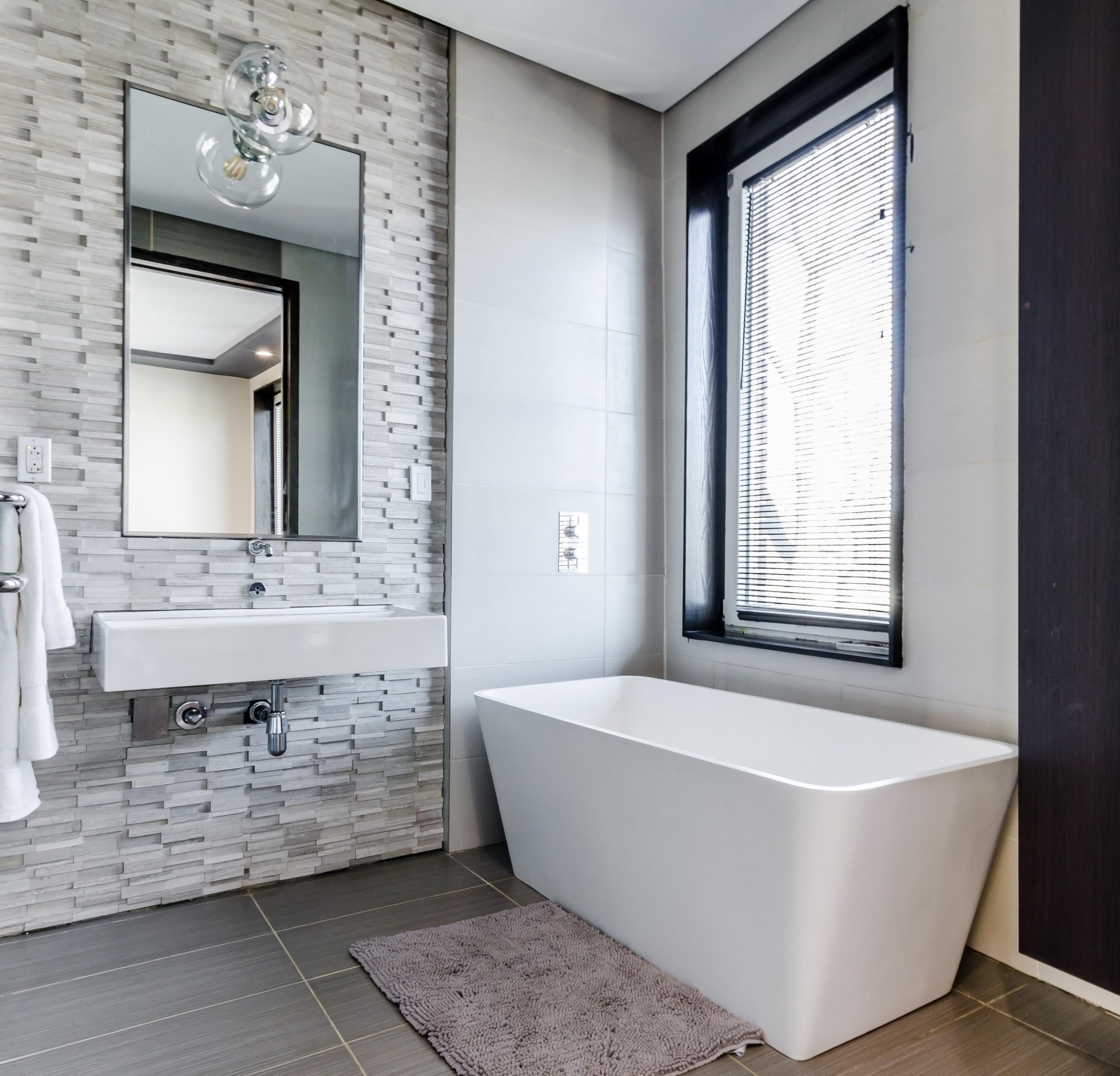 Minor bathroom remodel