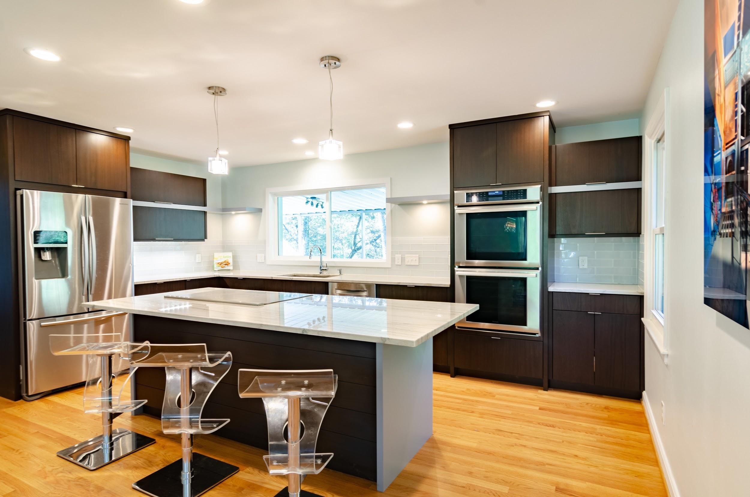 Refinished kitchen remodel